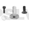 MSH71008	Guide pulley support - Rear side   Protos Max 700/800